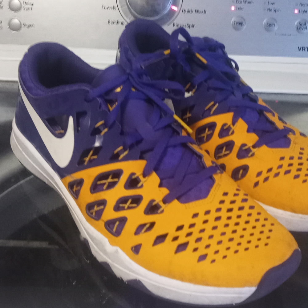 LSU Nike train speed 4 amp men's  shoes